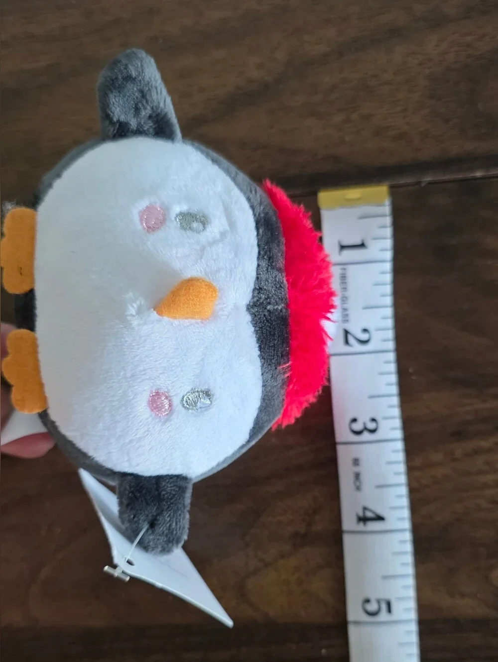 Carter's Baby Plush Penguin Stuffed Animal Toy Red Hat Christmas Rare NWT 3